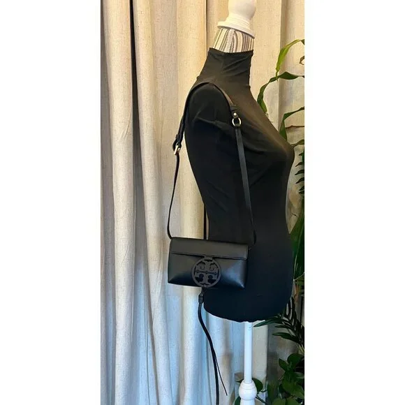 Authentic Tory Burch Black Miller Belt Bag - Picture 11 of 12